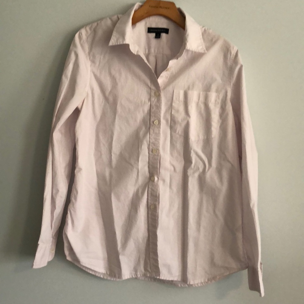 Rose-colored Banana Republic Button Down